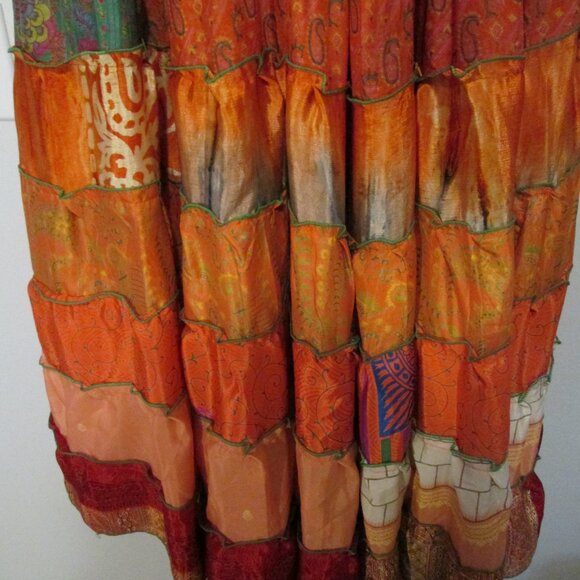 🌺 Wevez Tribal Patchwork Skirt – New With Tags 🌺 - Picture 7 of 8